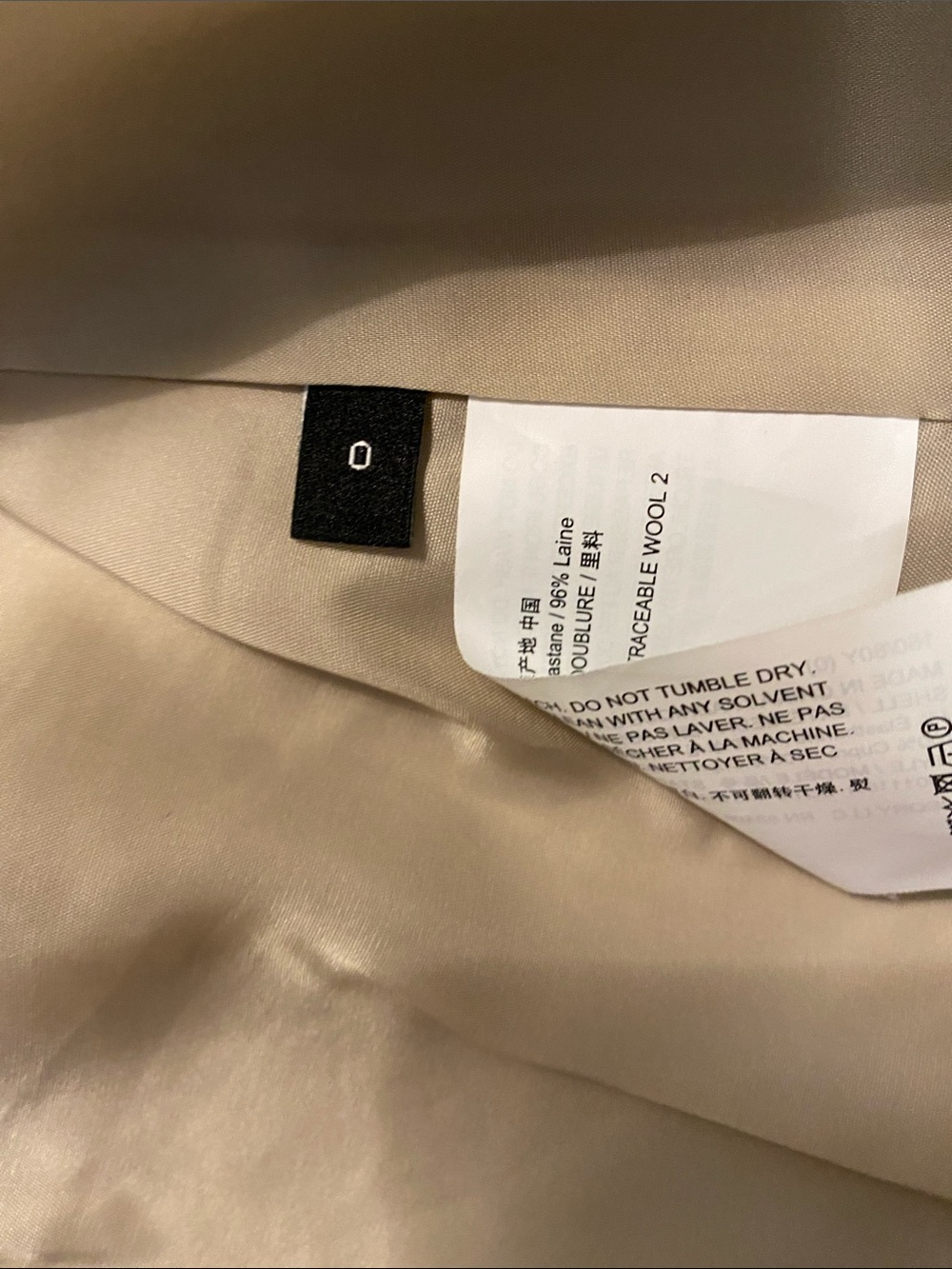 Theory Women's Light Blush Single-Button Blazer - Picture 3 of 6